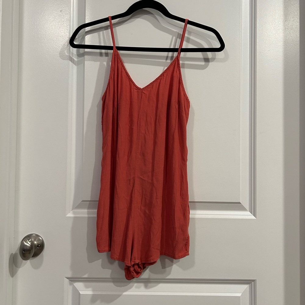 Forever 21 Red Romper